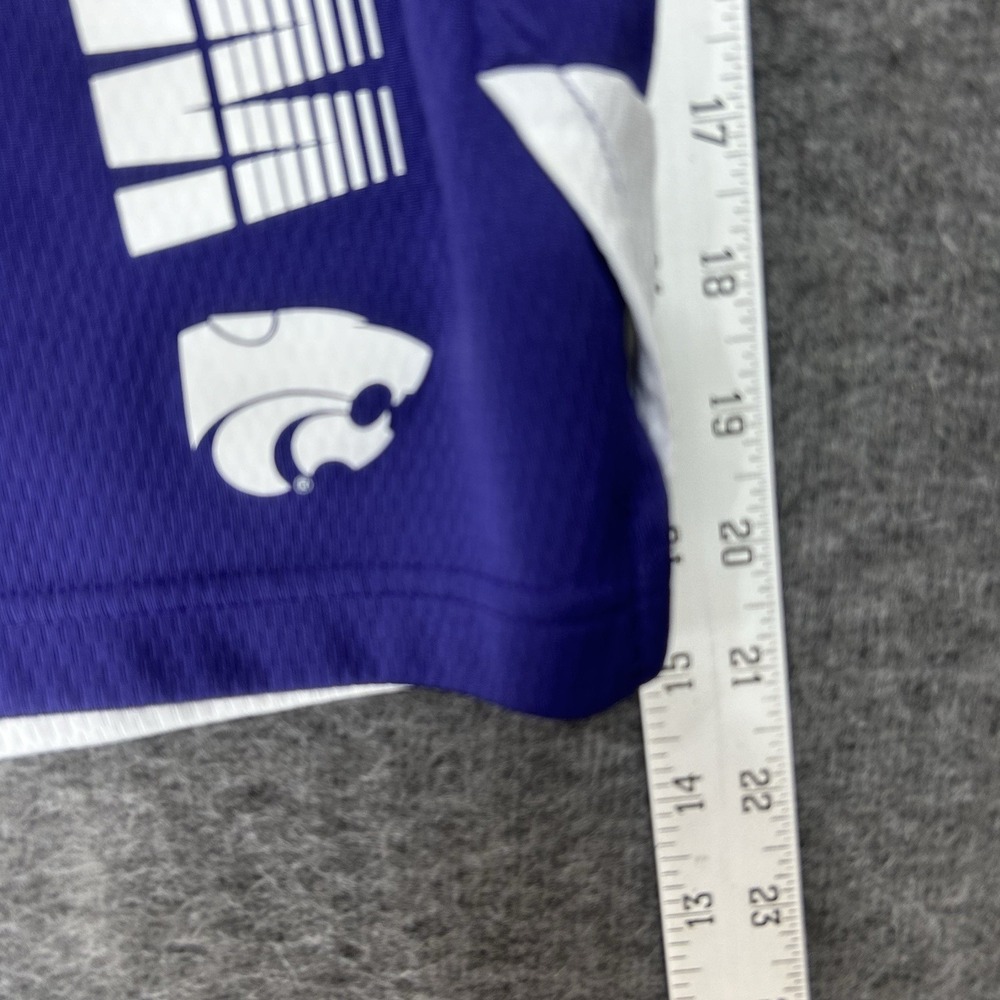 Nike kansas state wildcats Shorts Men's 2XL Purple On Field Dri-Fit Team issue - Picture 7 of 16